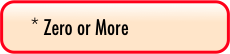 * Zero or More